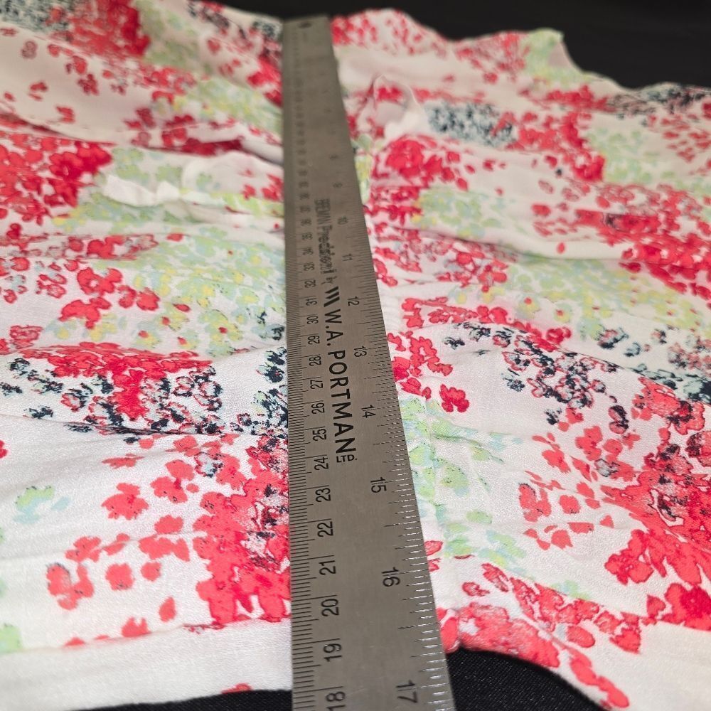 LUCKY BRAND Floor Length Floral Boho Sleeveless Dress. - Picture 9 of 11